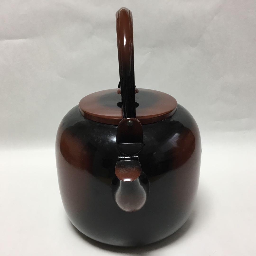 腰黒やかん 水注 口蓋付 未使用に近い 茶道具 古物品 - メルカリ