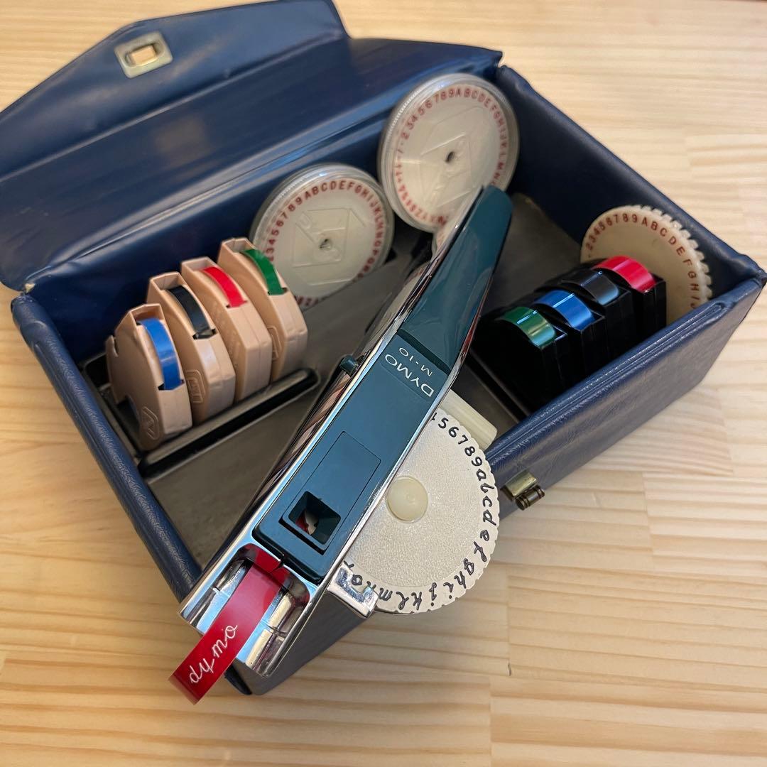 □製品保証□【筆記体 付】ダイモ DYMO M-10 フルセット 157-24