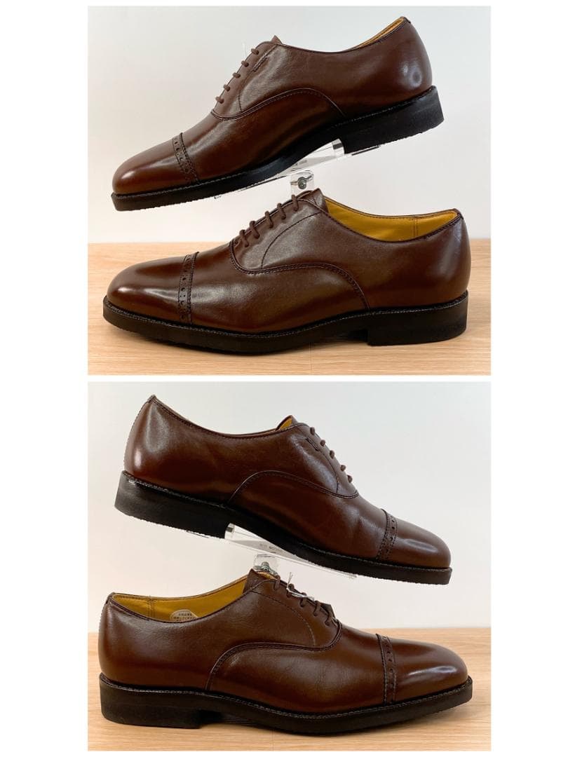 バーバリーズ ビジネスシューズ 革靴 靴 ブラウン サイズ 26.5㎝