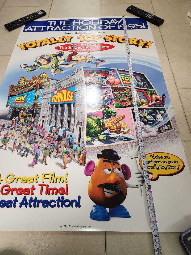 超激レア トイストーリー ポスター エル・キャピタンシアター