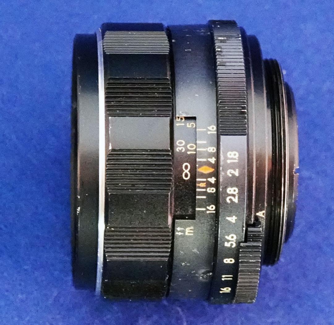 910620　貴重良品！黄変無前期型　Super-Takumar　F1.8/55
