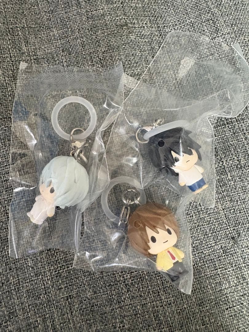 デスノート めじるしアクセサリー 夜神月 L ニア3点セット 【匿名配送