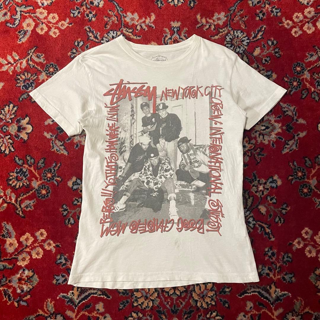 希少◎STUSSY SADE コラボTシャツ 白 L シャーデー USA製