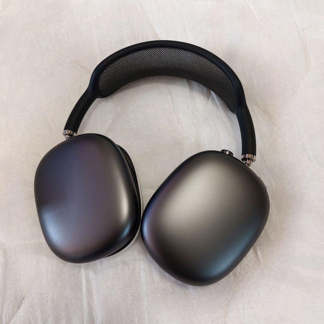 Apple AirPodsMax 第1世代 スペースグレー 黒 美品 付属品付き