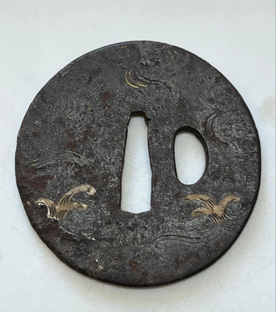 極上 刀鍔 象嵌。BL2-77