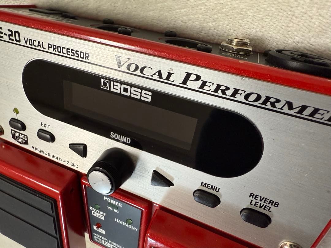 宅録使用のみ BOSS VE-20【ボーカル用エフェクター】