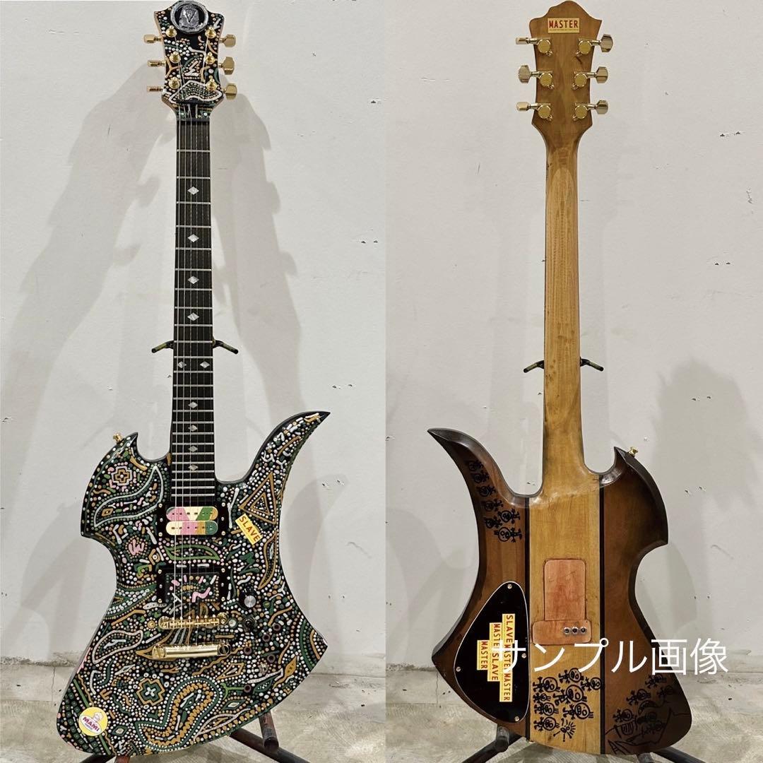 HIDEモデル FERNANDES MG-100X アメーバペイズリーペイント