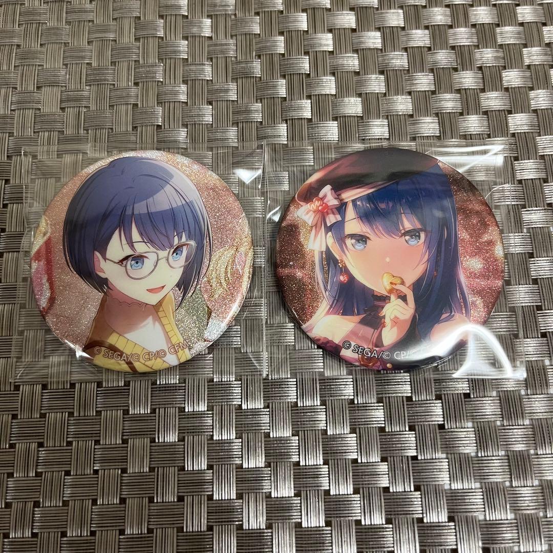 桐谷遥 缶バッジ 40b