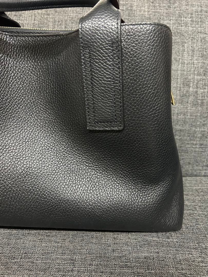 【美品】Miros 2way レザーハンドバッグ