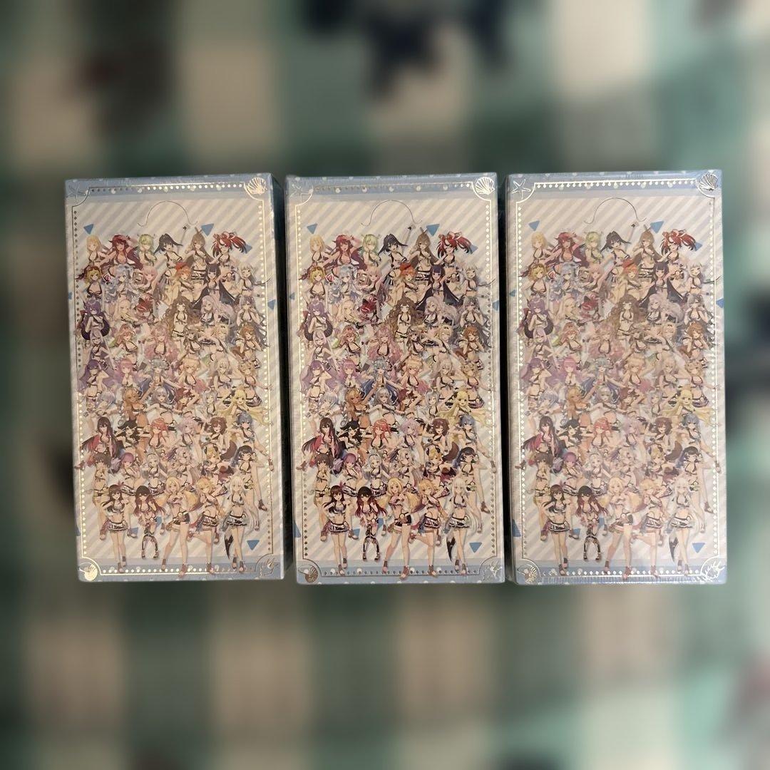 ホロライブ プレミアムブースター summer collection 3BOX - メルカリ