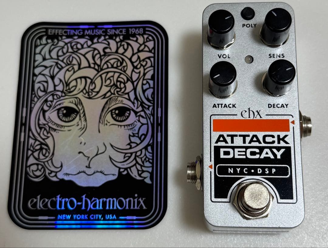美品 PICO ATTACK DECAY electro-harmonix Pico Attack Decay | Tape Reverse Simulator - Electro-Harmonix