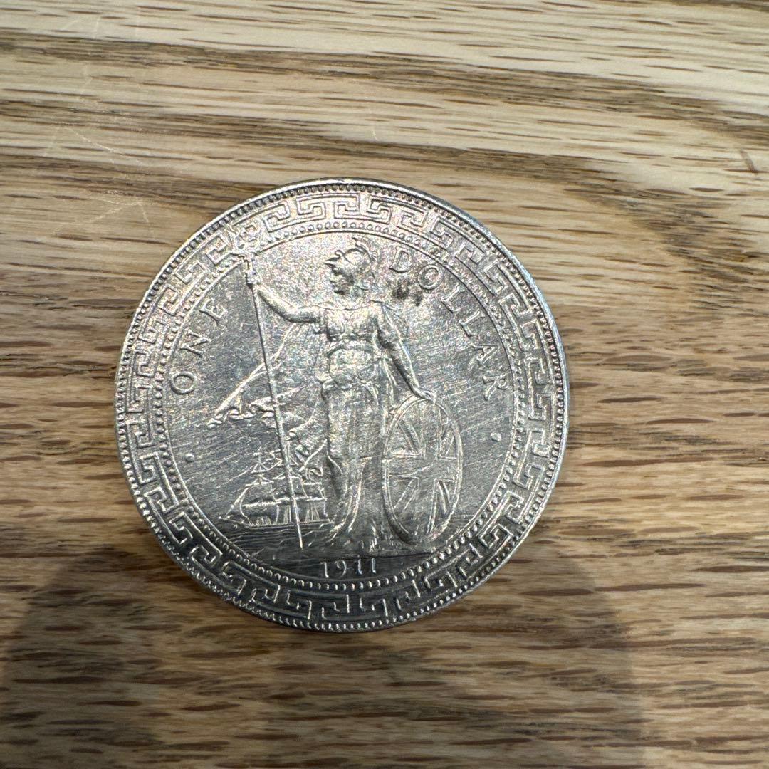 1911年 イギリス 貿易銀