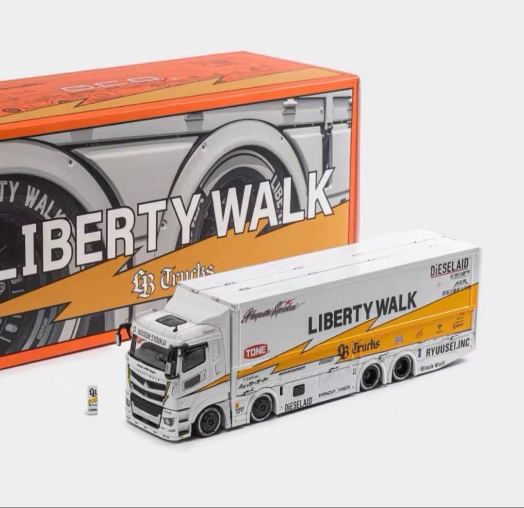 限定 GCD 1/64 三菱 ふそう LB-TRUCKS リバティウォーク - メルカリ