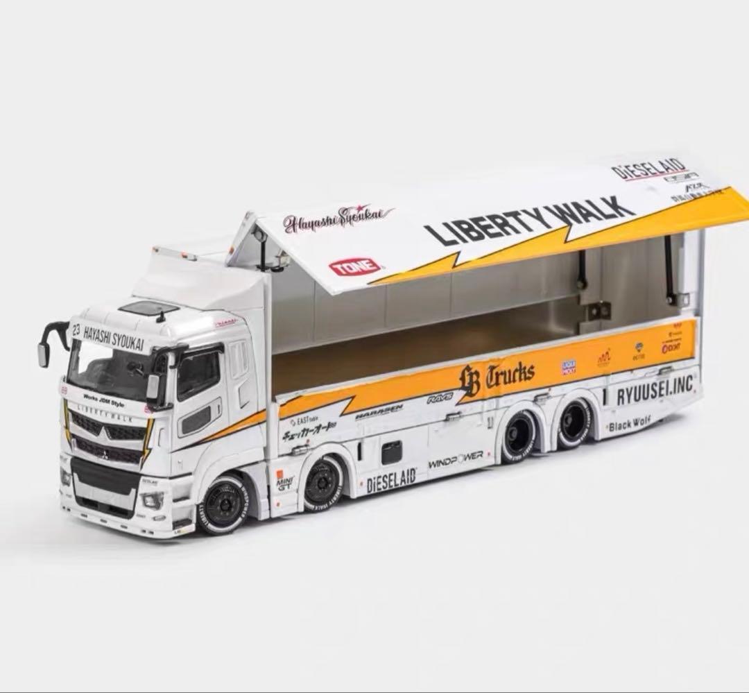 限定 GCD 1/64 三菱 ふそう LB-TRUCKS リバティウォーク - メルカリ