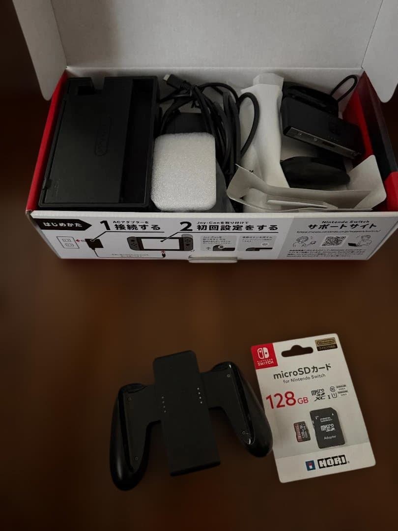 Nintendo Switch 本体 128GB microSDカード付き