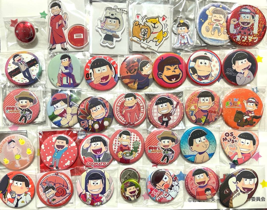 即購入可 おそ松さん 缶バッジ おそ松 まとめ売り32点 - メルカリ