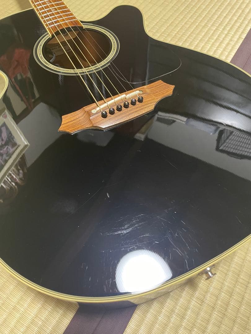 チンピラ1号 長渕剛】Takamine TDP512-BL エレアコ ハードケ