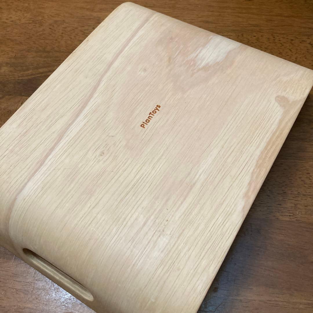木製 トレー 物置き plan toys