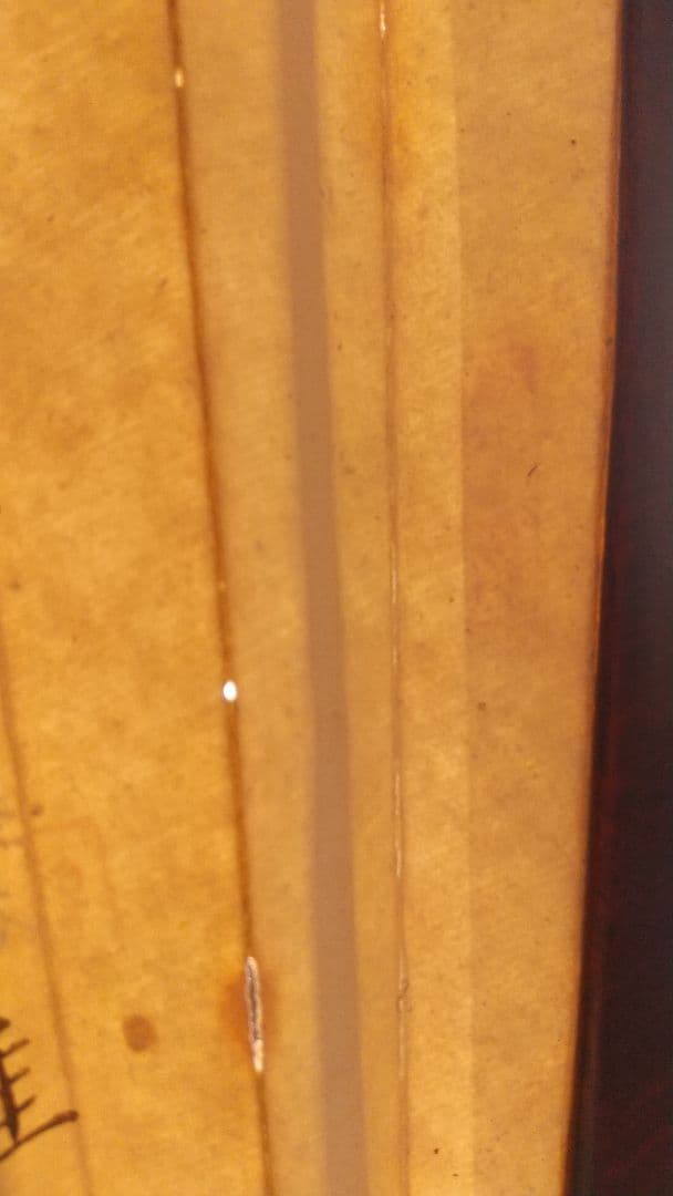 扇子中国  趙谷画  謝葛書  咸豊年間？ 清国？