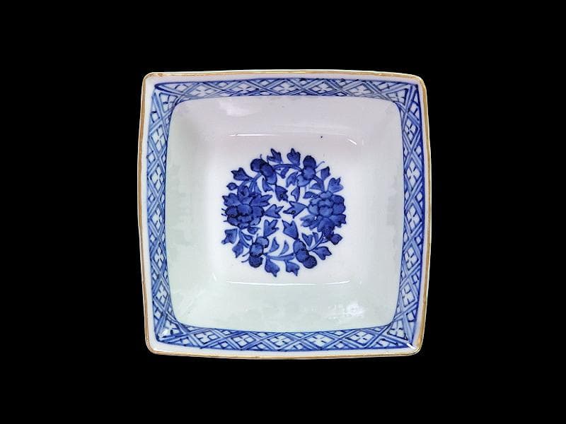 大聖寺伊万里 唐獅子牡丹の図 四方角向付 5客 N1114AS-CZy - メルカリ