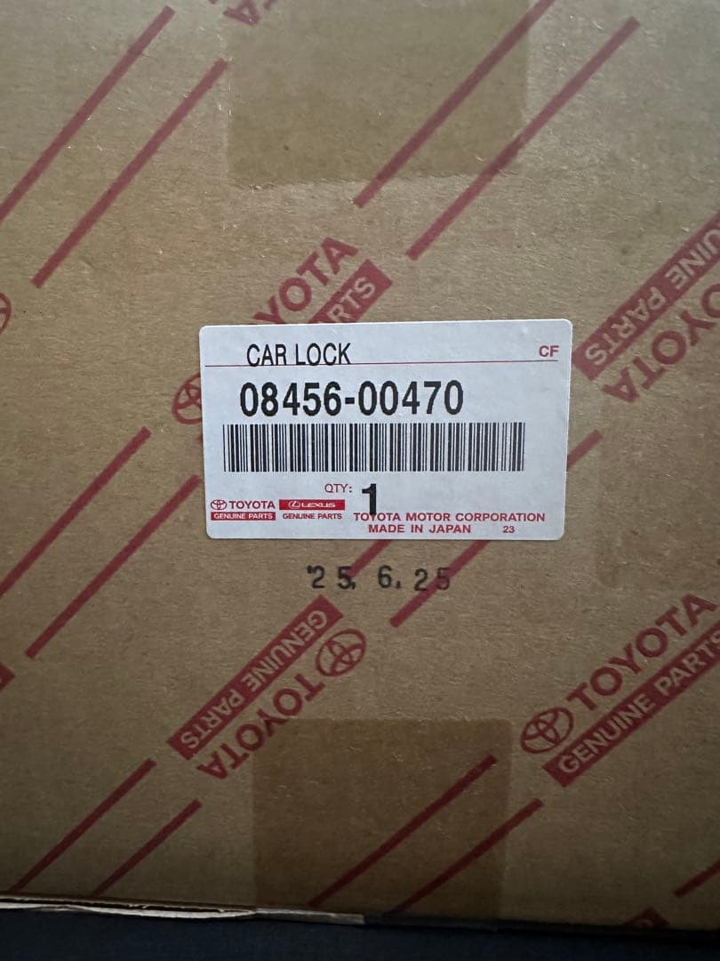 トヨタ 純正 カーロック