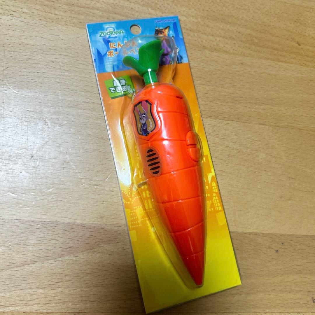 ズートピア2 録音機能付き にんじん型ペン - メルカリ