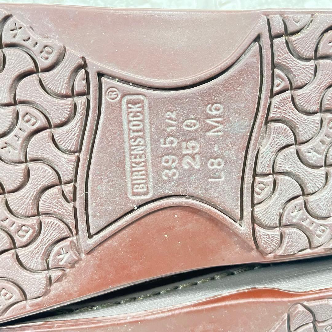 【美品】BIRKENSTOCK レザー　スニーカー　ワラビー　ブラウン　25㎝