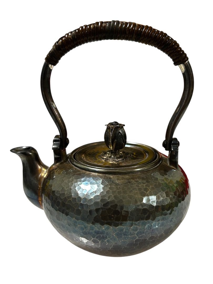 銀瓶 純銀 167g 銀瓶 純銀 167g yw8, 純銀銀壺雪珠壺身