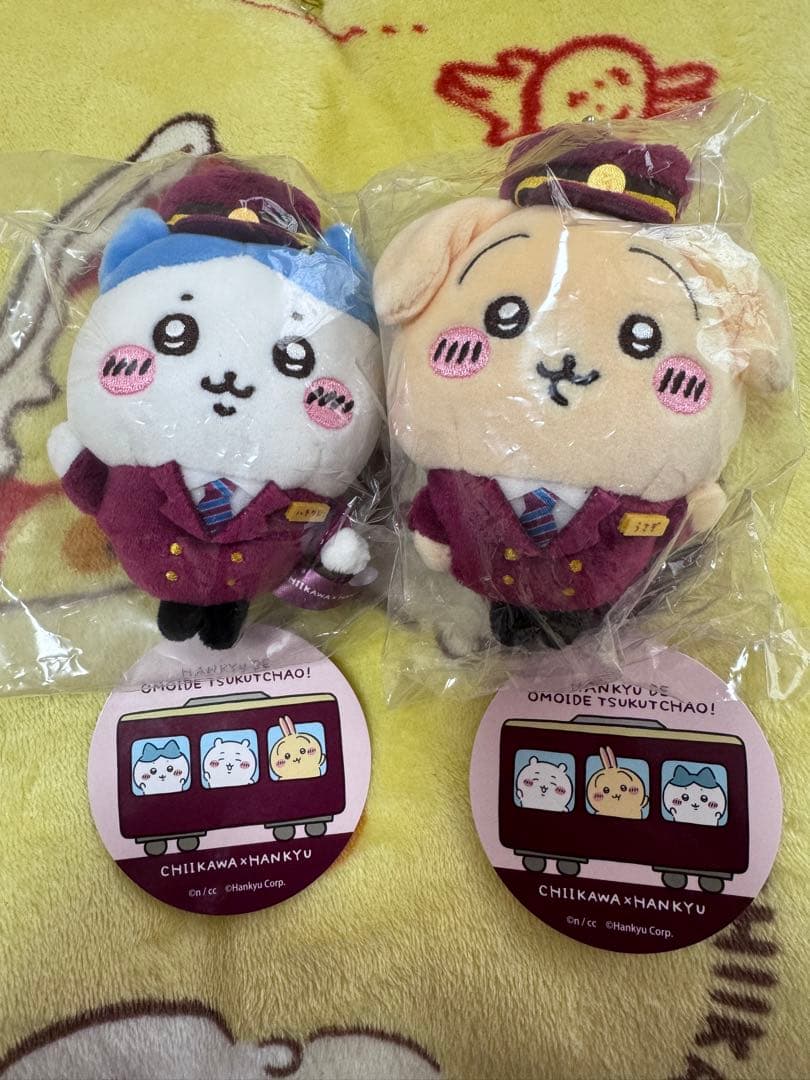 ちいかわ 阪急マスコット うさぎ ちいかわ ハチワレセット