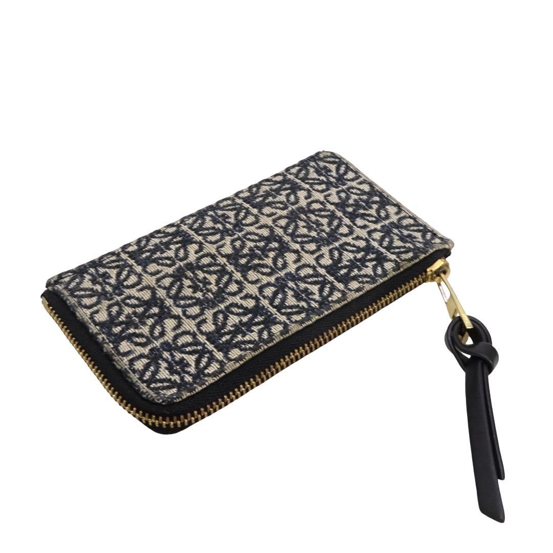 本物 ■ロエベ■アナグラム ミニ ウォレット カードケース ケース 財布