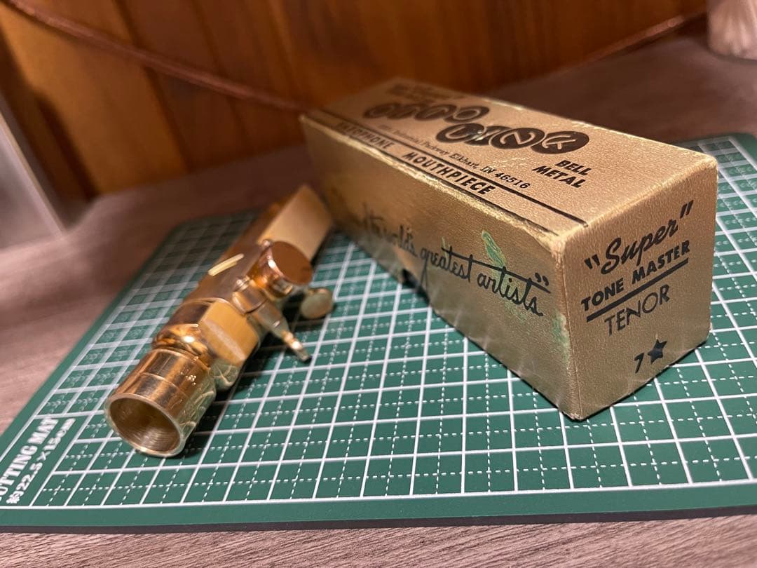 オットーリンク メタル7⭐︎ テナーサックス用マウスピース&ブルズアイリガチャー