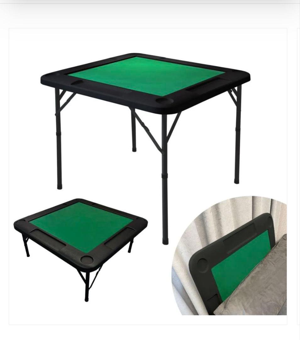 2091折りたたみ式黒い麻雀卓