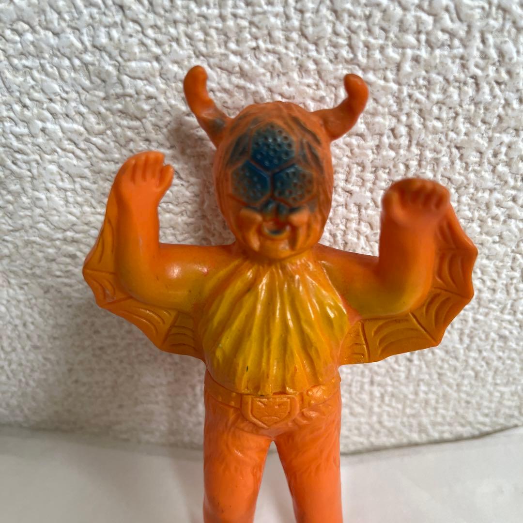 ⚠️当時物・貴重 仮面ライダー 蜘蛛男 クモ男 旧バンダイ ミニソフビ