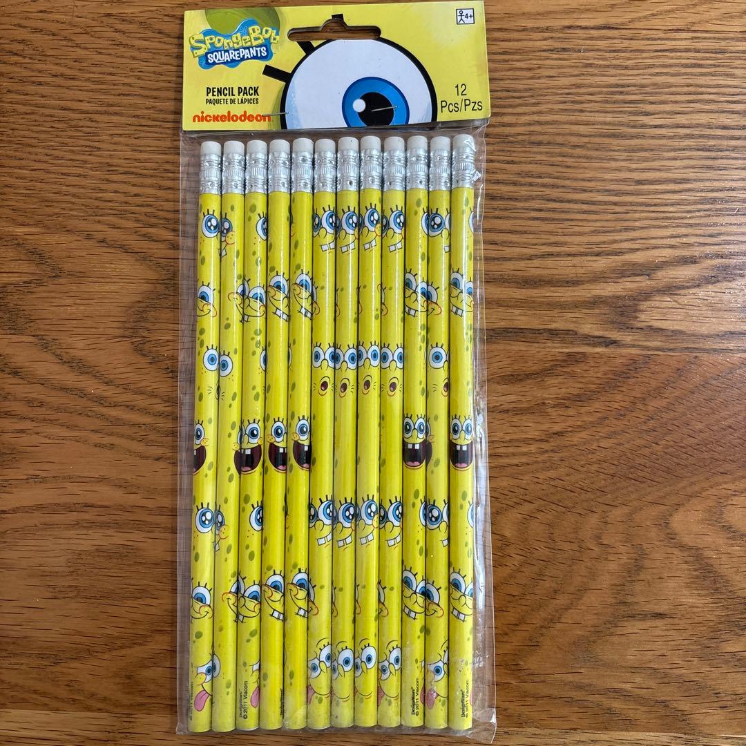 スポンジボブ 鉛筆 12本セット - メルカリ