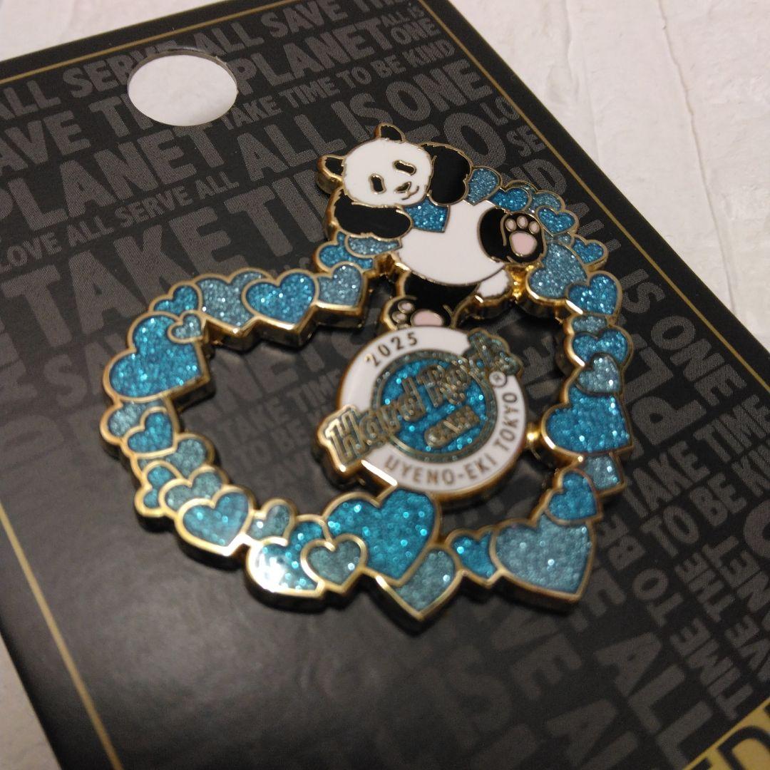 ハードロックカフェ 上野店 パンダピンバッチ バレンタイン♡ネット