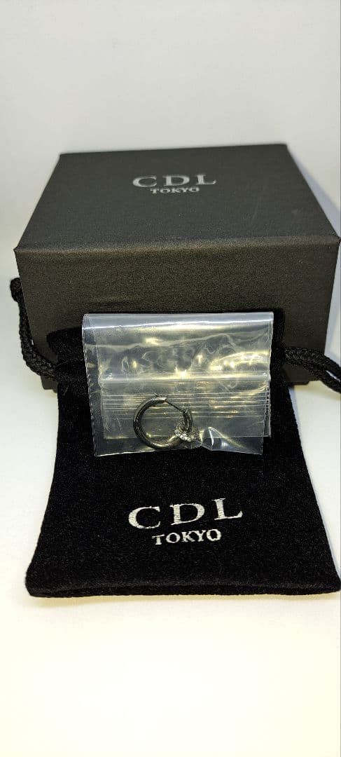 CDL TOKYO ピアス(片耳) ボックス付き CDL TOKYO ピアス(片耳) ボックス付き