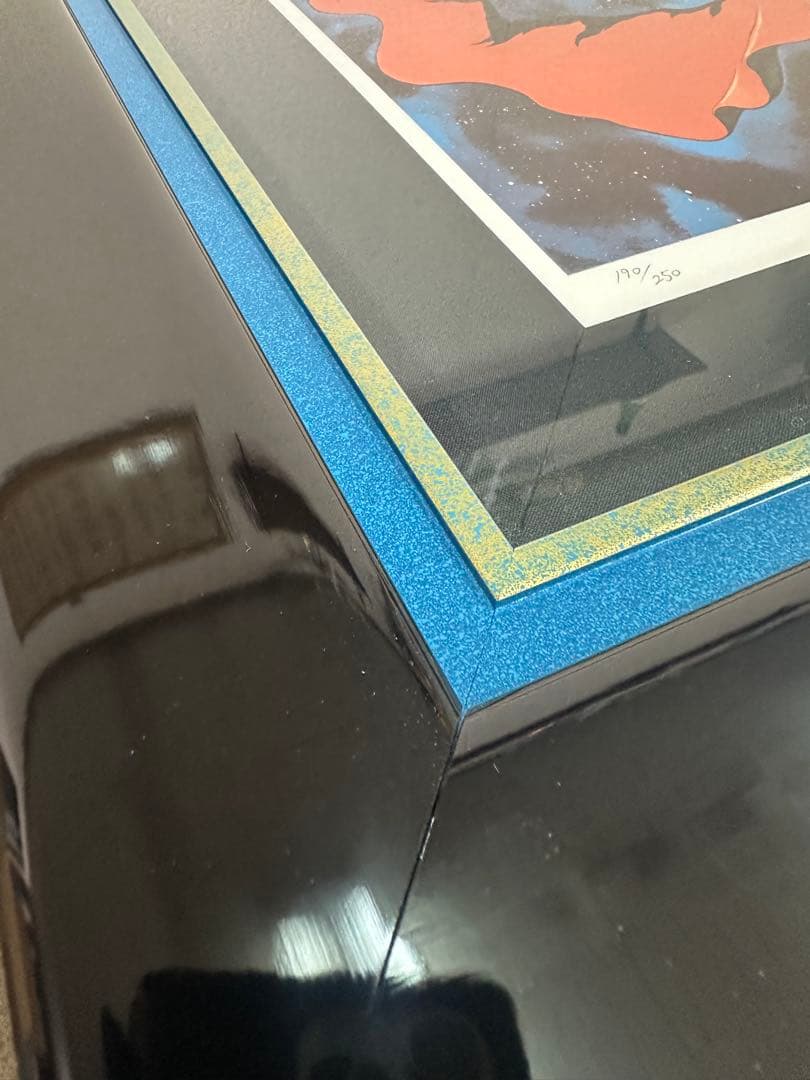 【松本零士】俺の旗の下に　キャプテンハーロック　シルクスクリーン