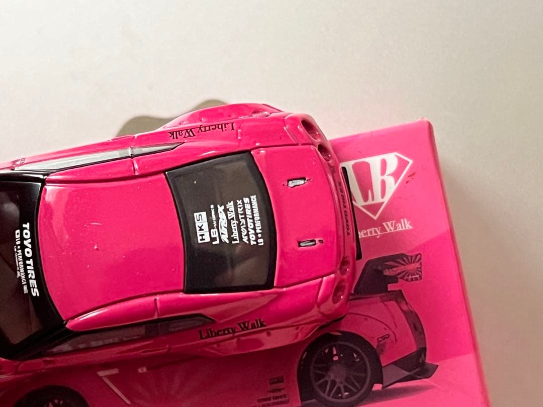 MiNiGT 29 LBworks GTR candy pink ジャンク品