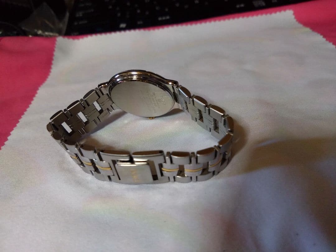 セイコー　ドルチェ　シェル文字盤　美品！①