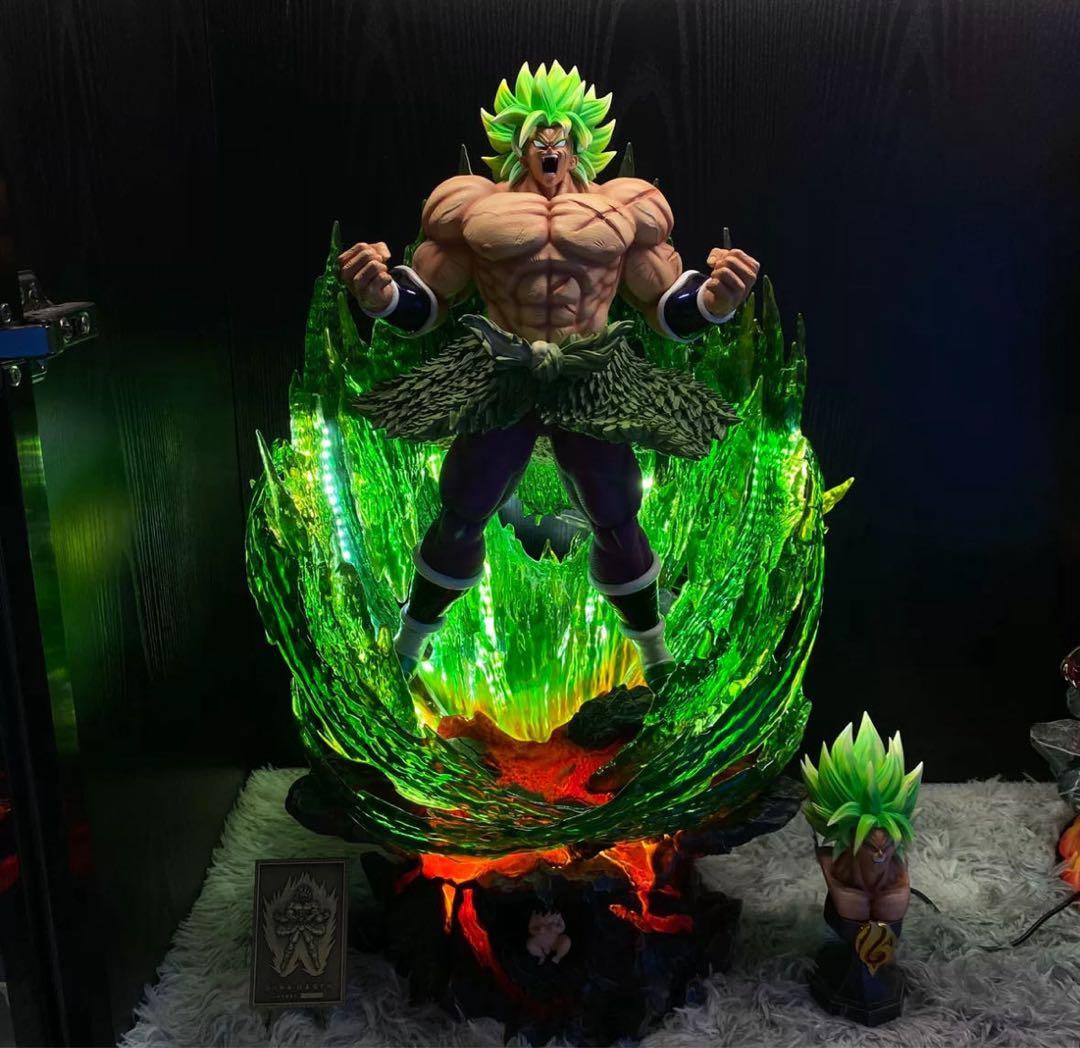 ドラゴンボール ブロリー ガレキ ガレージキット スタチュー X②④