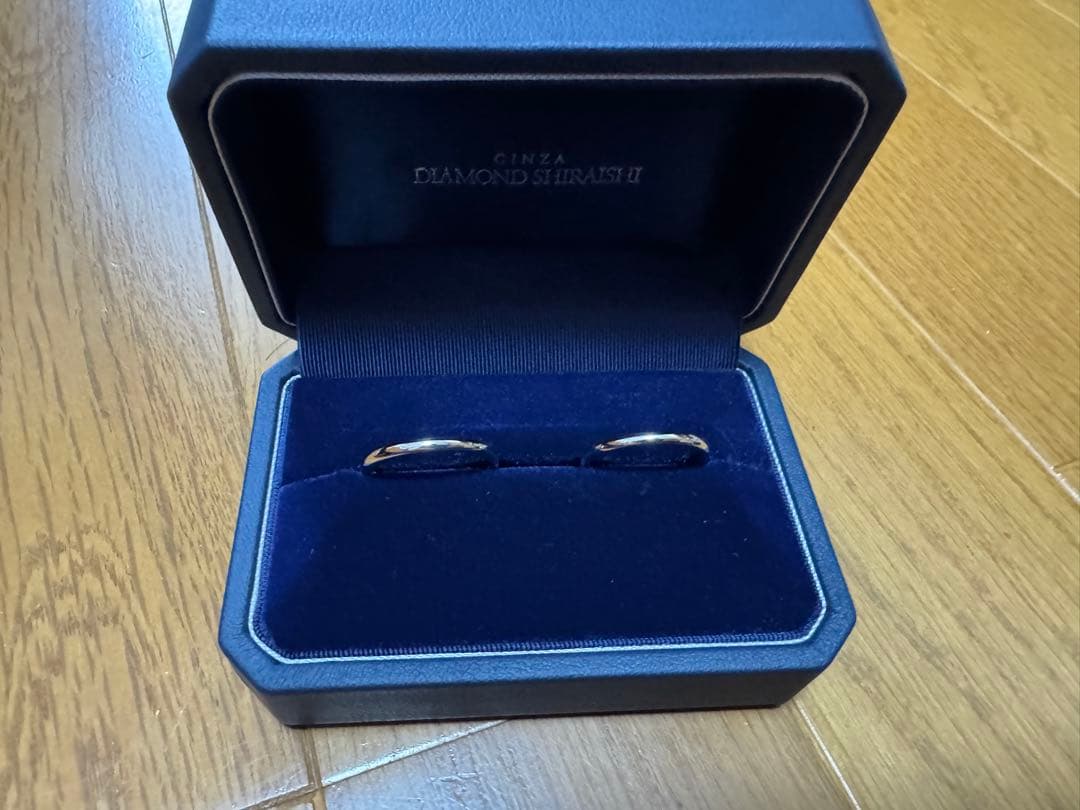 銀座ダイヤモンドシライシ　結婚指輪　セット　starry