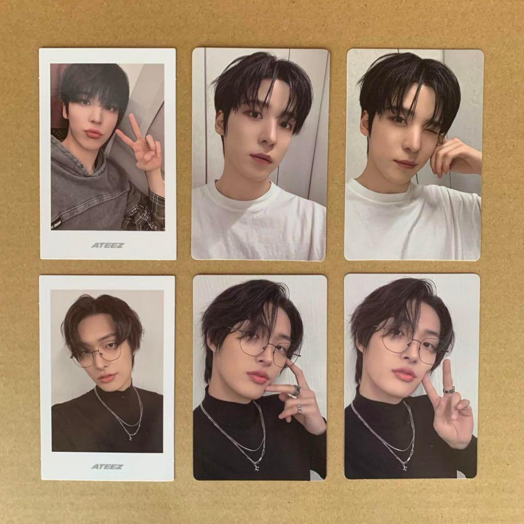 ATEEZ ミンギ HBD FIX ON ポップアップ トレカ コンプセット