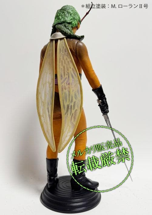 ★ビリケン商会　蜂女（オレンジ塗装）【ソフビキットの完成品】