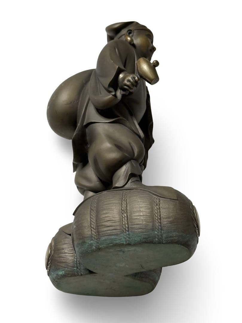 高村光雲作？ ブロンズ立像 笑顔の恵比寿像 - メルカリ