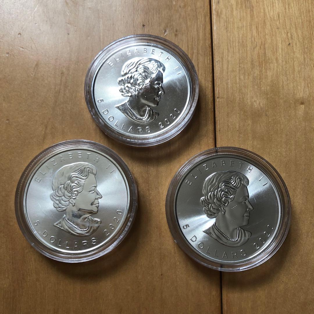 シルバーイーグル・ホログラムコイン イーグル銀貨 ホログラム