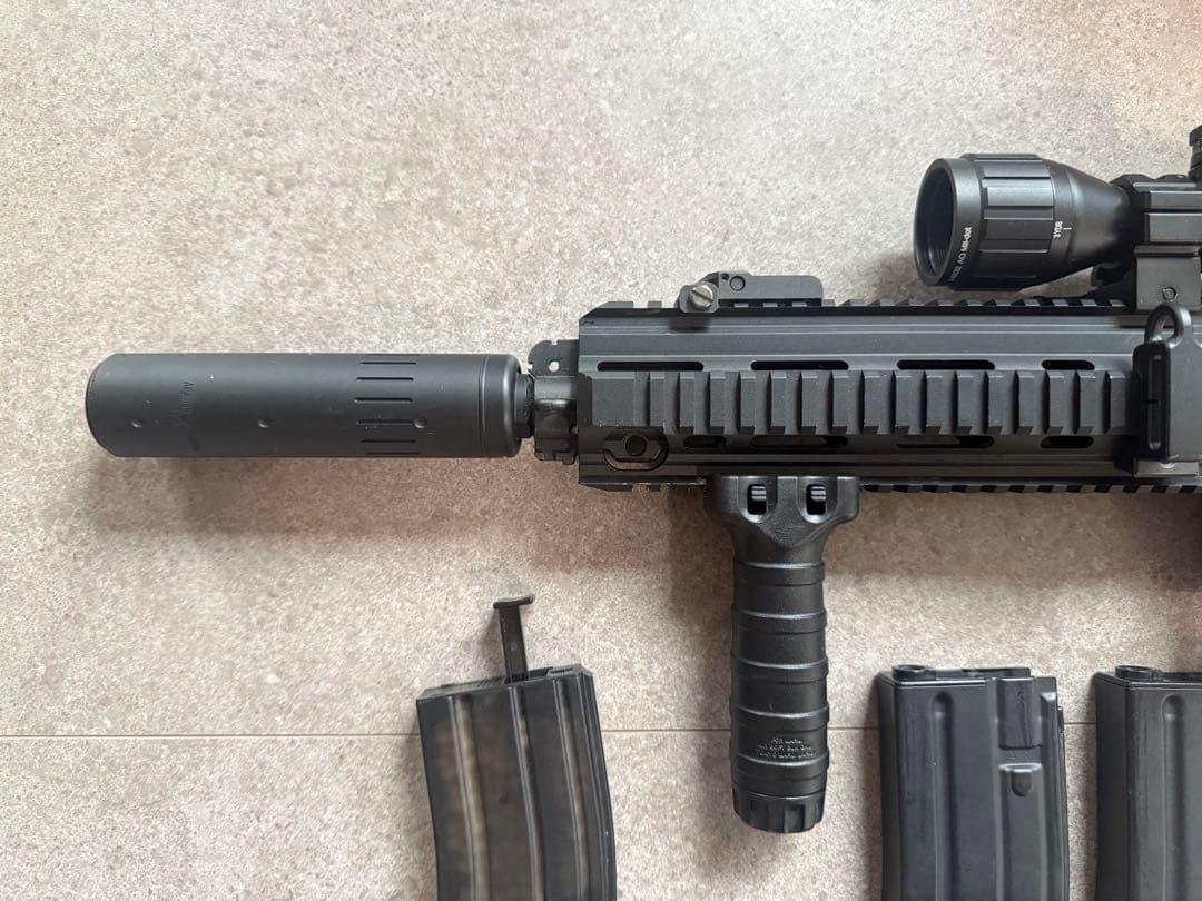 HK416 DEVGRUカスタム＋東京マルイイルミネーテッドスコープセット