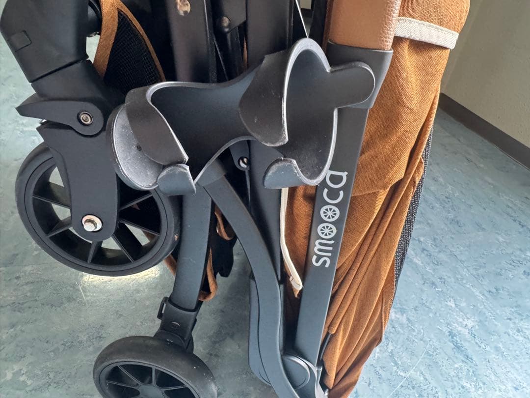 smooca コンパクト ペットカート ライトブラウン