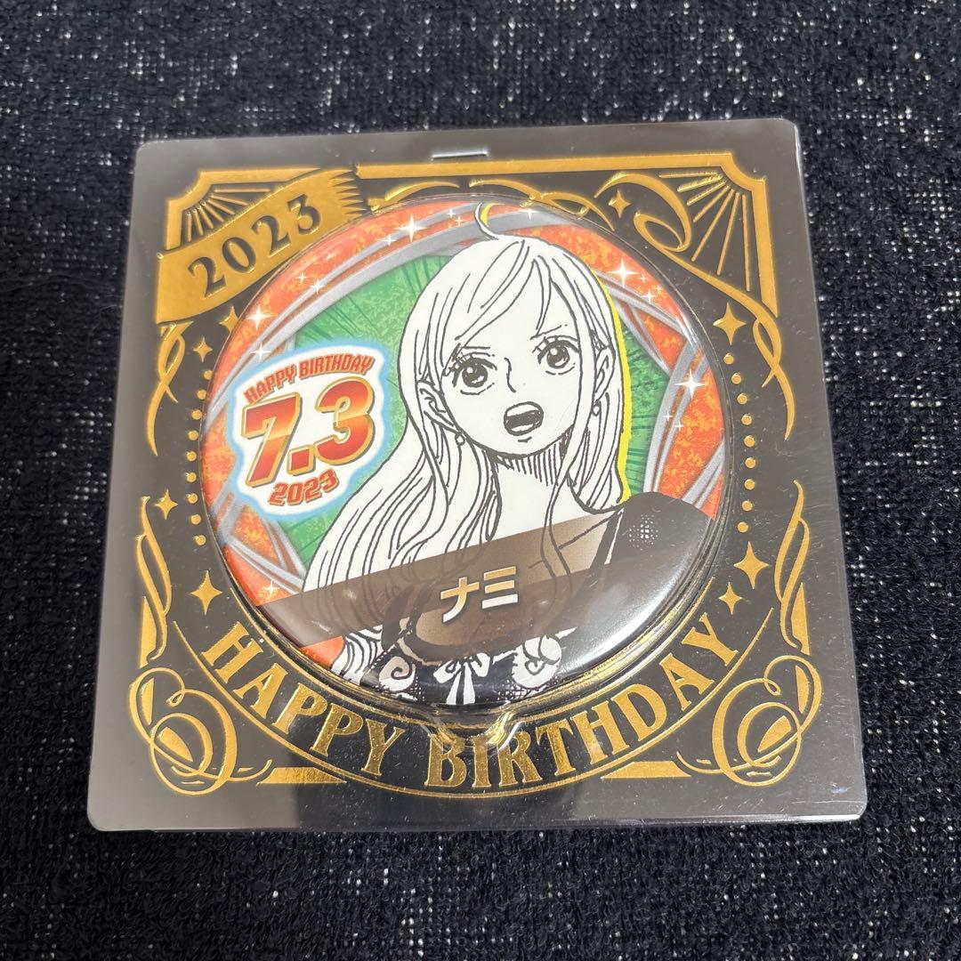 ONE PIECE バースデイ 缶バッジ ナミ - メルカリ
