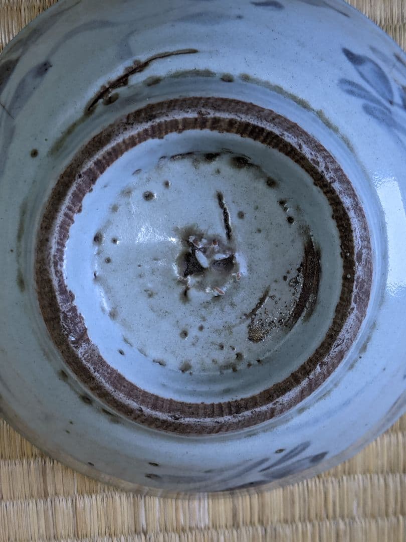 ⭐️安南染付茶盌 古陶磁 茶道具 真作極めて稀 中国古陶磁