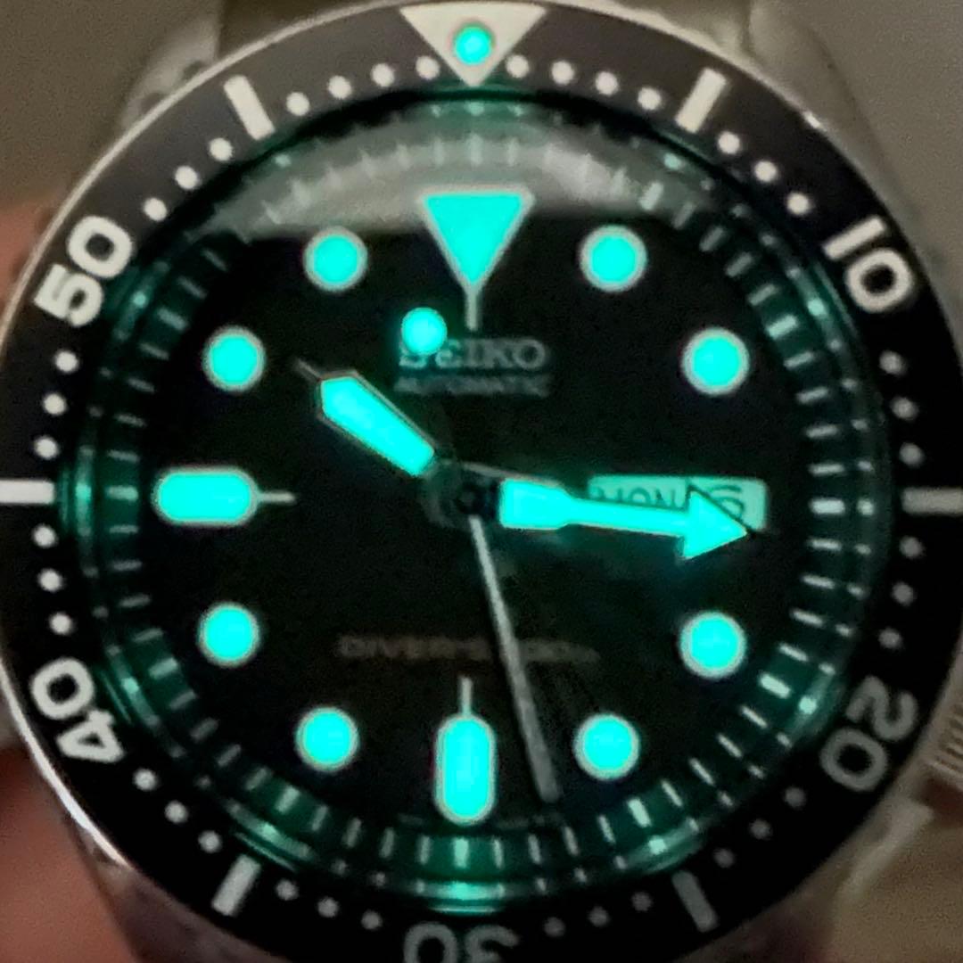 【精度良好・極美品】SEIKO SKX007 7S26-0020 ブラックボーイ